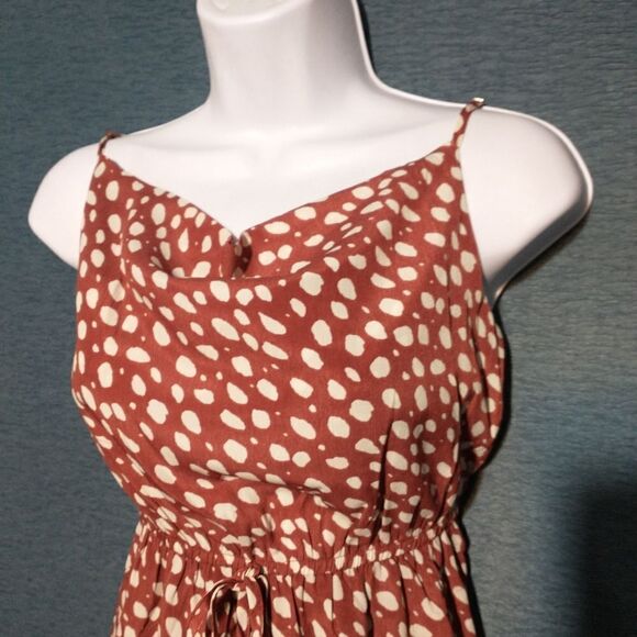 Newbury Kustom silky lined polyester minidress small - Picture 2 of 6